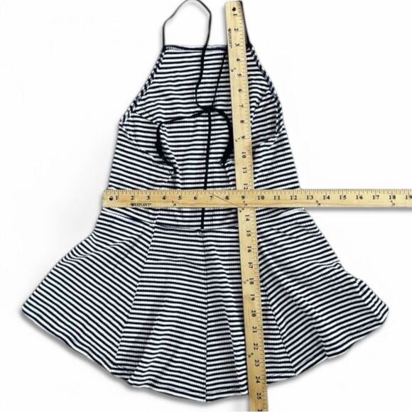 Free People We The Free Tabby Cat Fit & Flare Peplum Top - Picture 7 of 16